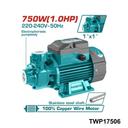 TOTAL Pompe a eau jet 1cv TWP17506