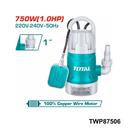 TOTAL pompe vide cave 750 watt 1hp TWP87506