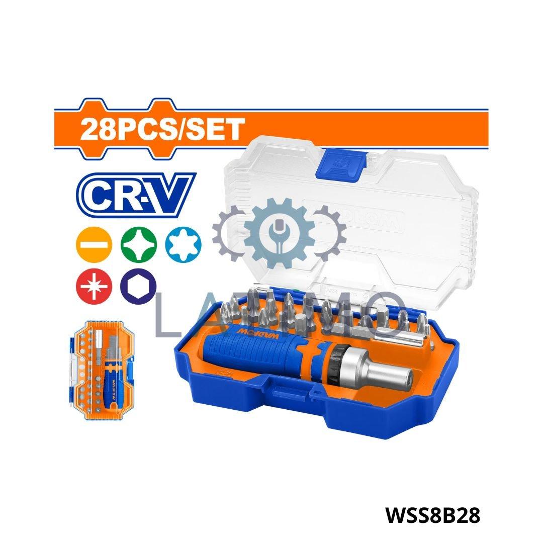 Wadfow jeu 28 embouts WSS8B28