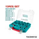 TOTAL ensemble 13 de scies-cloches bi-metal TACSH0132