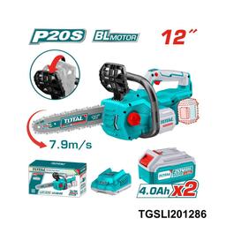 TOTAL Scie a chaine Sans Fil 20V 12″