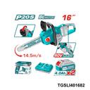 TOTAL Scie a chaine Sans Fil 40V 16″ 2 Batteries 4.0Ah + Chargeur TGSLI401682