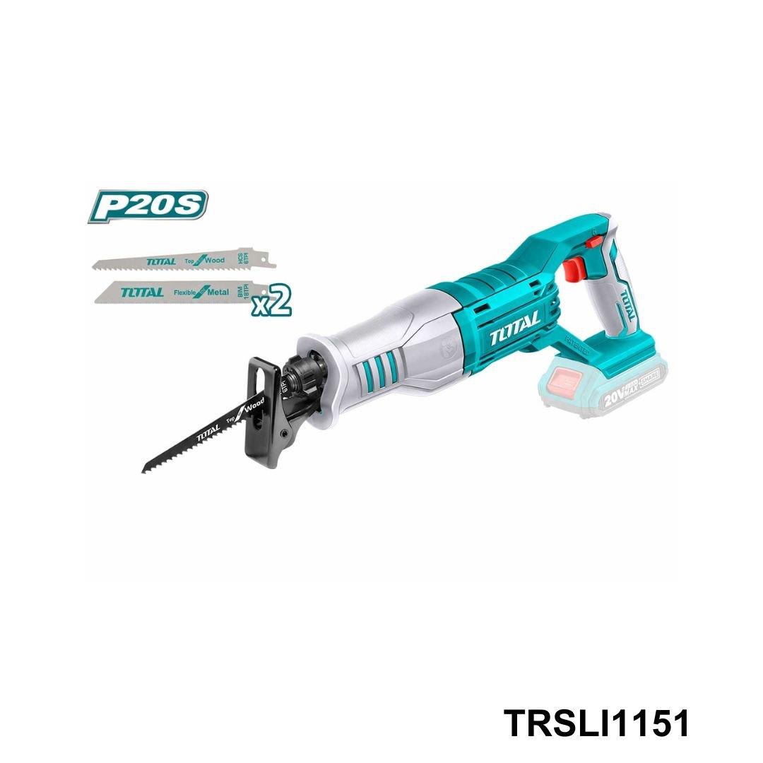 TOTAL scie a sabre sans fil TRSLI1151