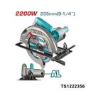 TOTAL scie circulaire 2200w 235mm TS1222356