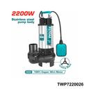 TOTAL pompe vide cave 2200w TWP7220026