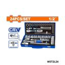 Wadfow jeu 24 cle cliquet 1 2 WST2L24