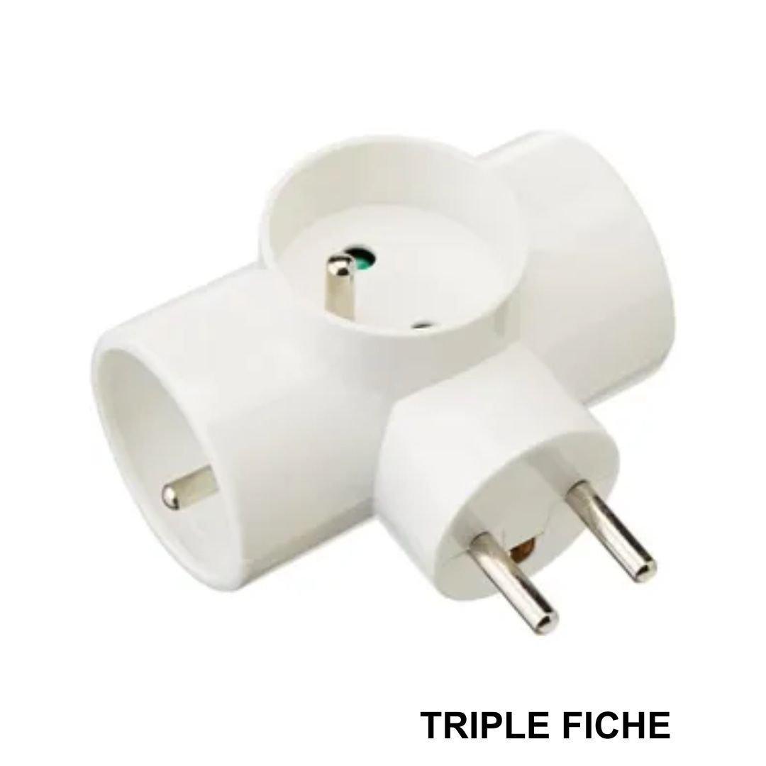 STIEL fiche triple laterale 3×2p+t
