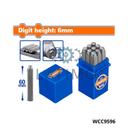 Wadfow jeu 9 chiffres 6mm WCC9596