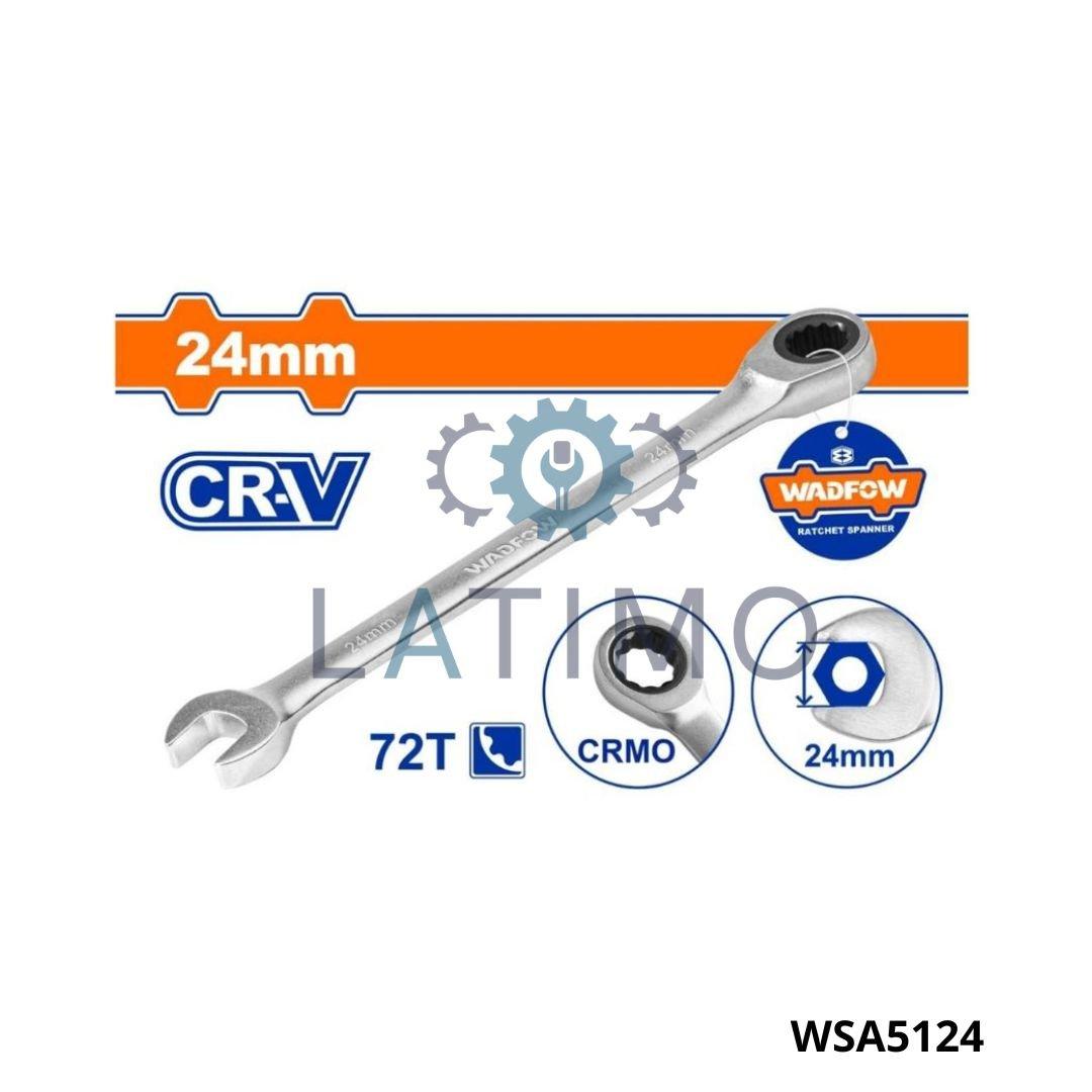 Wadfow cle mixte cliquet 24 WSA5124