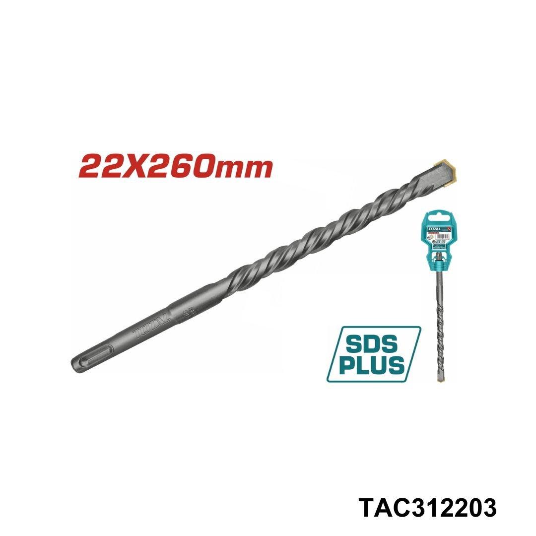 TOTAL foret sds plus 22 x 260mm TAC312203