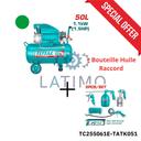 pack compresseur 50l + jeu de 5 pcs TC255061E-TATK051