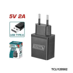 TOTAL tete chargeur usb 5v 2a TCLI120502