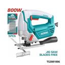 TOTAL scie sauteuse 800w + 5 lame TS2081006