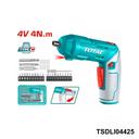 TOTAL tournevis 4nm sans fil 4v TSDLI04425