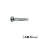 auto-perceuse Vis 4.2×22 500 pcs ART01865