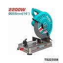 TOTAL Scie à tronçonner métal 2200W Ø355mm TS223558