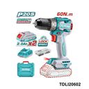 TOTAL visseuse perceuse mandrin metal 60nm 20v TDLI20602
