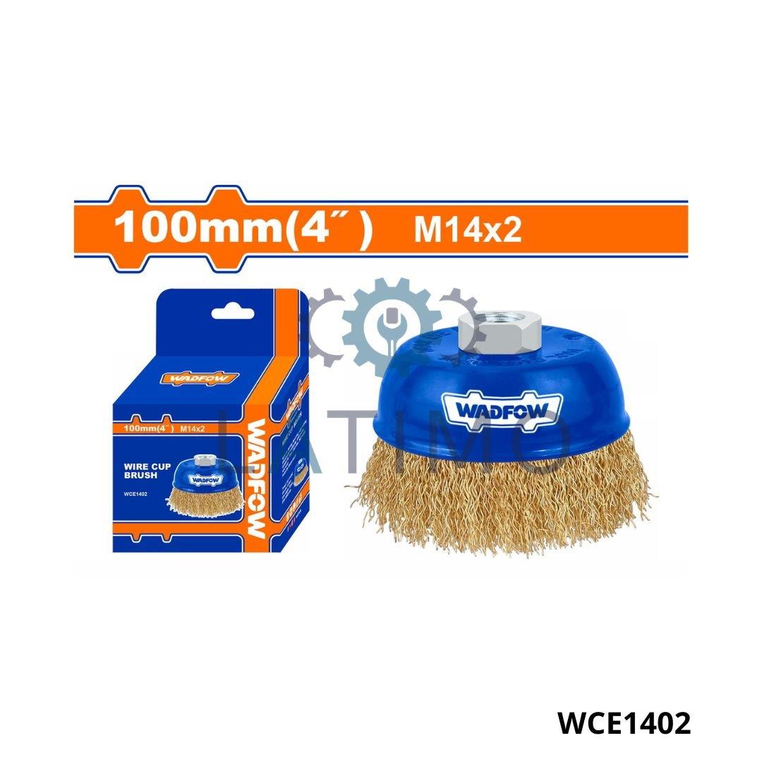 Wadfow Brosse mtq conique 100mm WCE1402