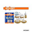 Wadfow Jeu 5 brosses mtq WCE6401
