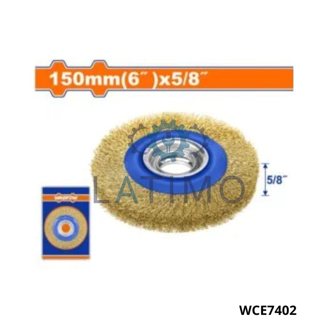 Wadfow Brosse mtq circulaire 150mm WCE7402