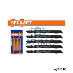 Wadfow Jeu 5 lame scie sauteuse bois WJB111C