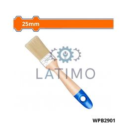 Wadfow Pinceau plat bois 25mm WPB2901