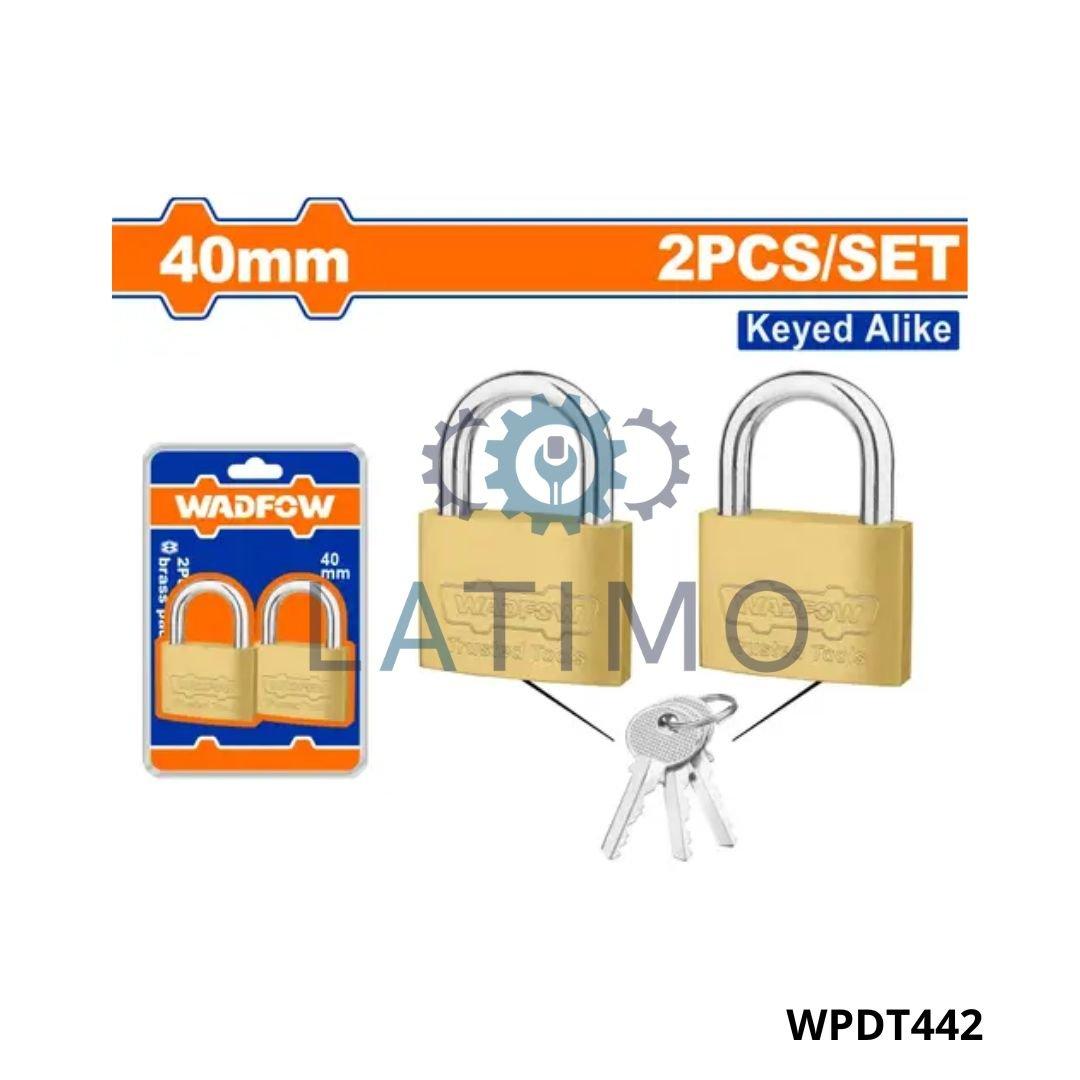 Wadfow Cadenas laiton 40mm 2 pcs WPDT442
