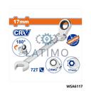Wadfow cle mixte a cliquet rev 17 WSA6117