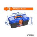 Wadfow Caisse outils plastique 13″ WTB3313