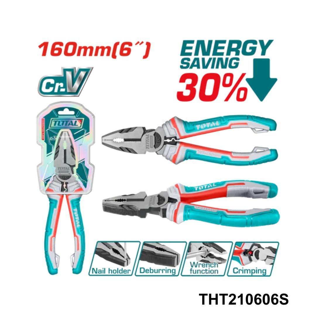 TOTAL Pince universelle 160mm 6″ THT210606S