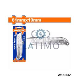Wadfow Coupe moquette aluminium 19x61mm WSK6661