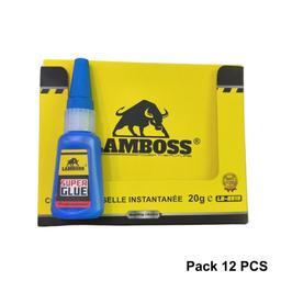LAMBOSS Pack 12 pcs 20g super glue LB-8919