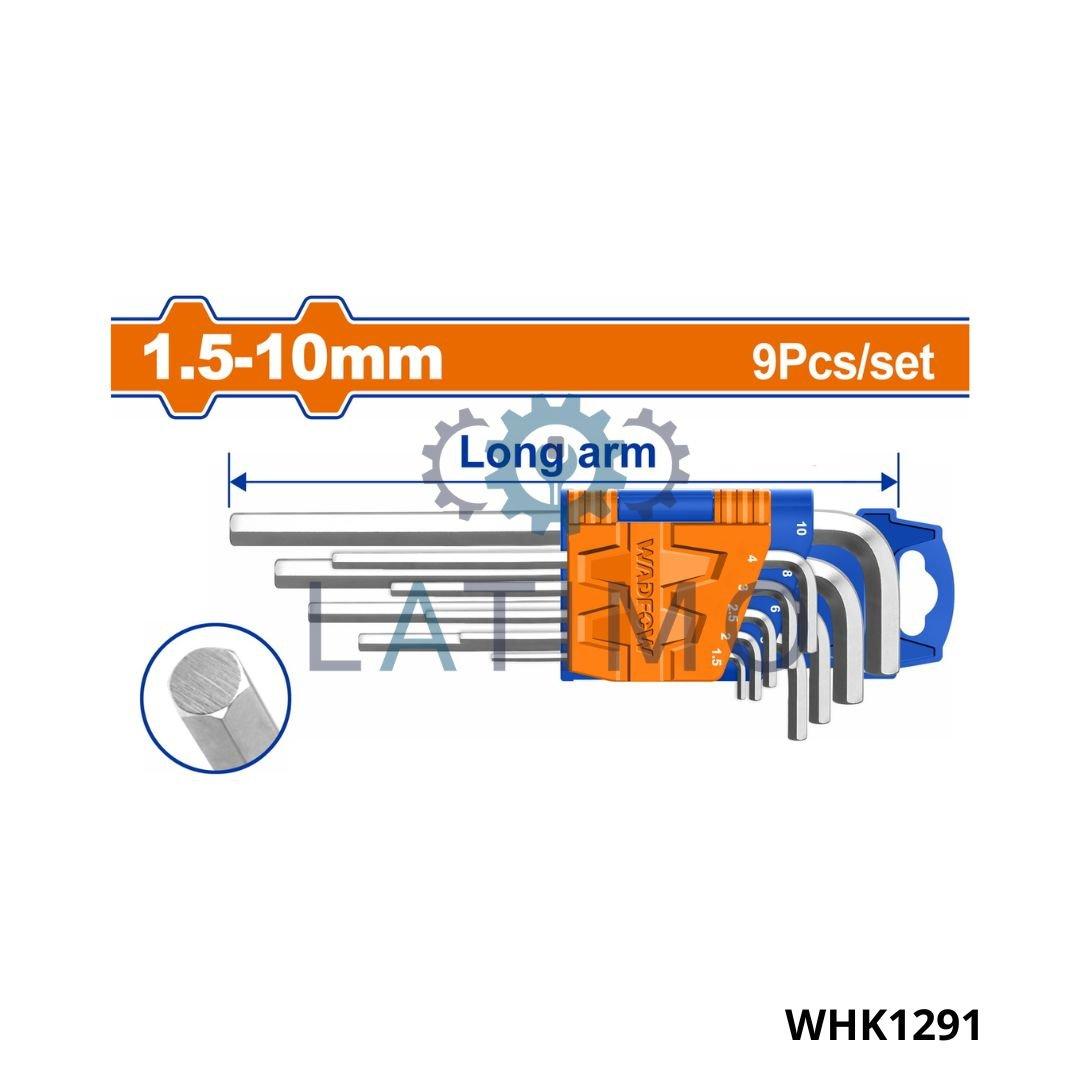 Wadfow Jeu 9 cles male long crv pm WHK1291