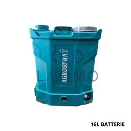 AGROSPRAY Pulverisateur a dos 16L a batterie ART02989