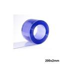 Laniere pvc transparent 200x2mm 1 metre lineaire ml ARTL200