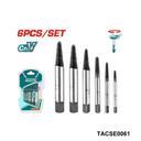 TOTAL Jeu 6 extracteurs de vis TACSE0061