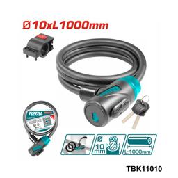 TOTAL Antivol velo 10x1000mm TBK11010