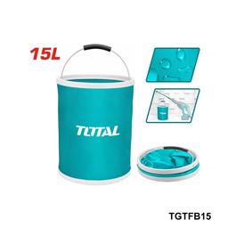 TOTAL Seau pliant 15l impermeable TGTFB15