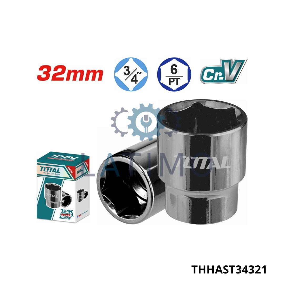 TOTAL Douille hexagonale 3 4 32mm THHAST34321
