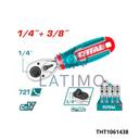 TOTAL Manche a cliquet court 1 4+3 8 THT1061438