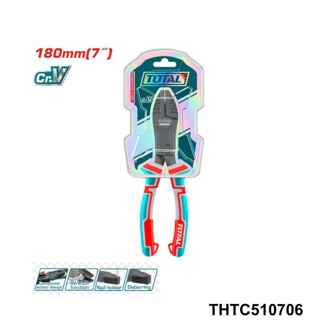 TOTAL Pince universelle 180mm effet fort THTC510706