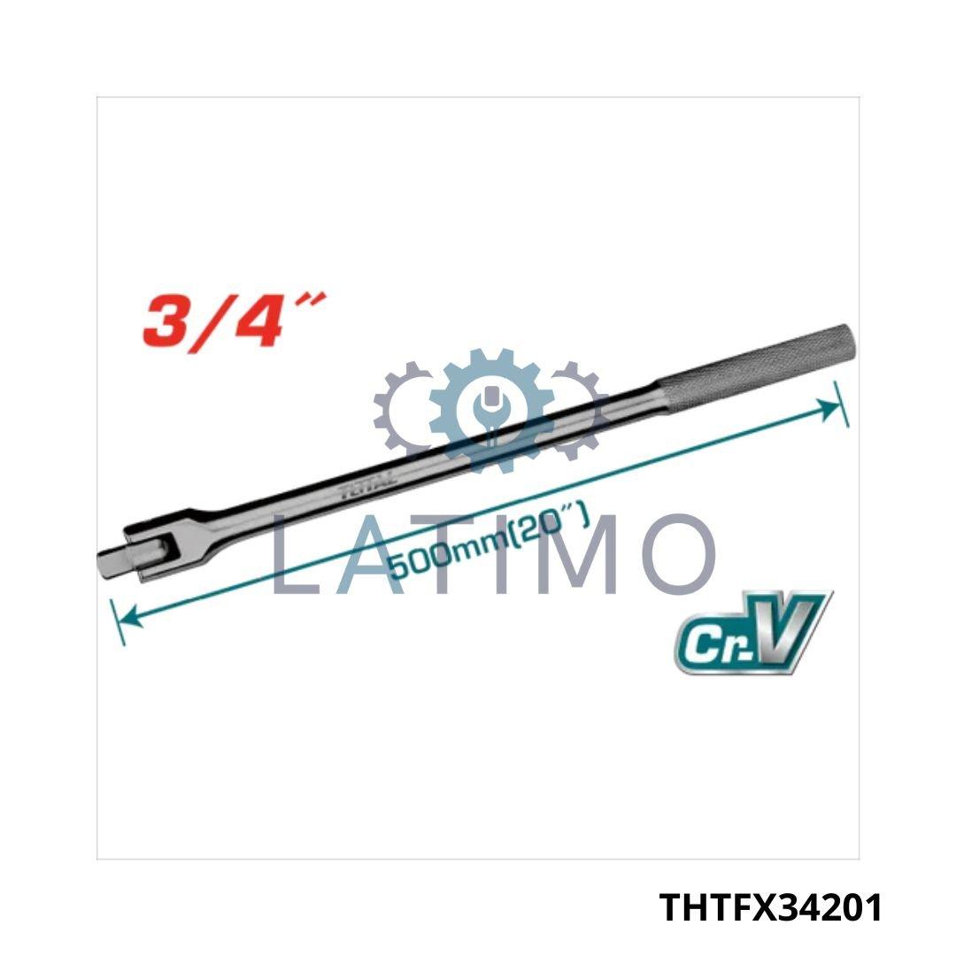 TOTAL Barre d’extension flexible 3 4 500mm THTFX34201