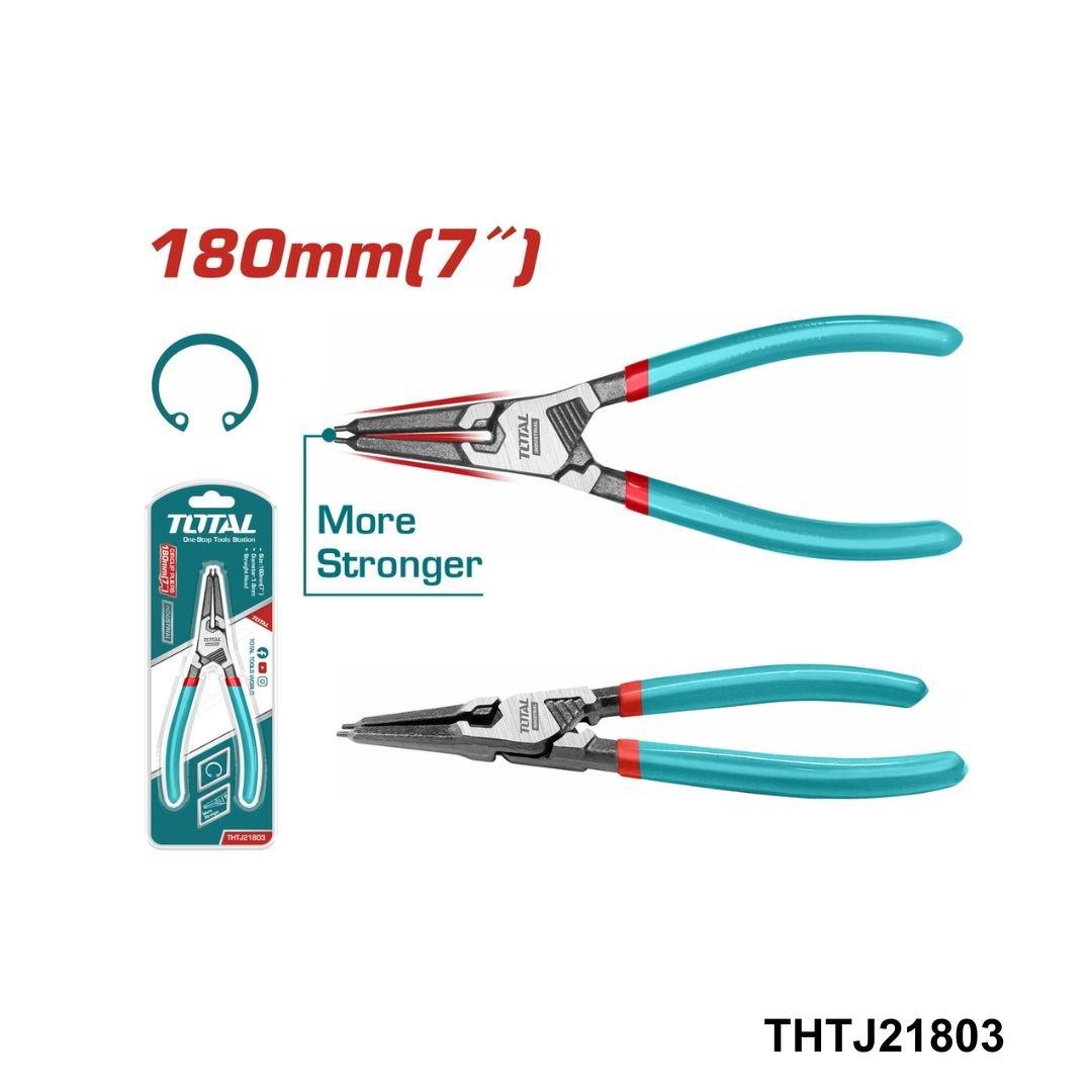 TOTAL Pince a circlips droit 180mm THTJ21803