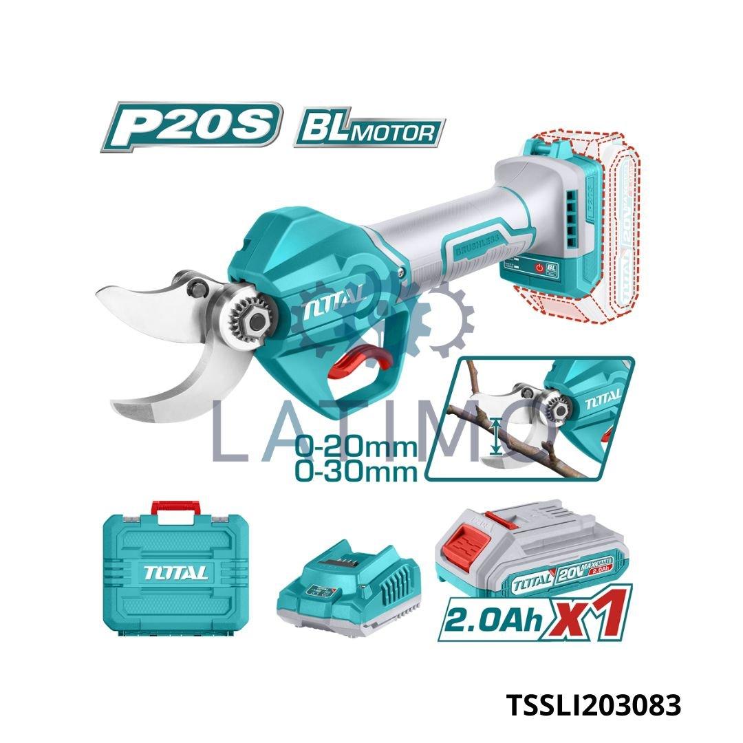TOTAL Cisaille a jauge 20v 2ah TSSLI203083