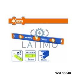 Wadfow Niveau eau 40cm aluminium WSL5G040