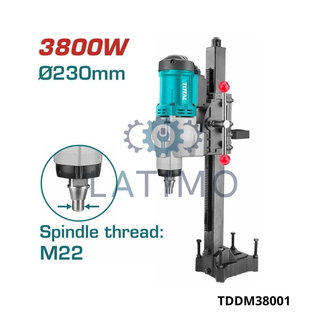 TOTAL Perceuse diamant Ø22 3800W TDDM38001