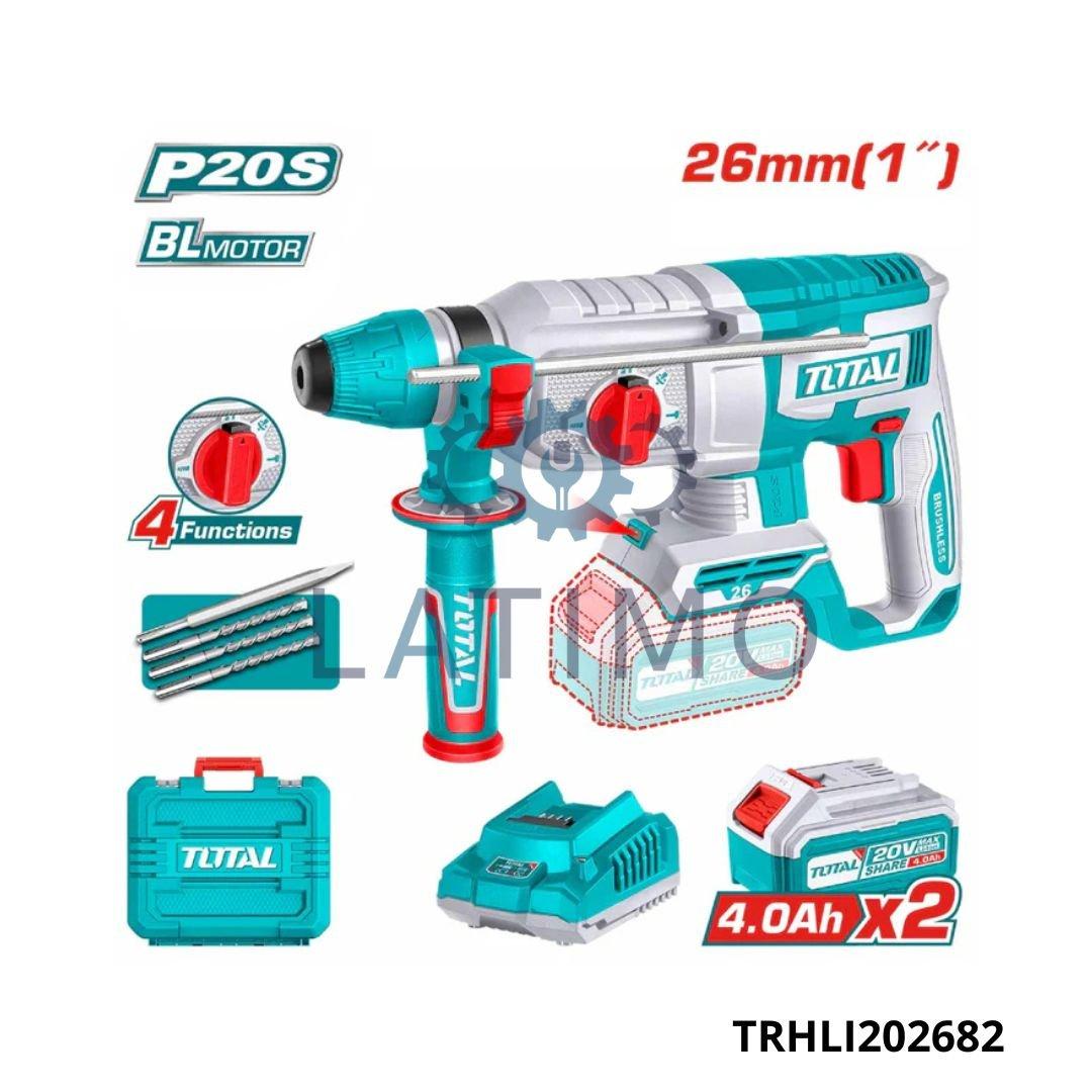 TOTAL Marteau perforateur 850w 26mm TRHLI202682