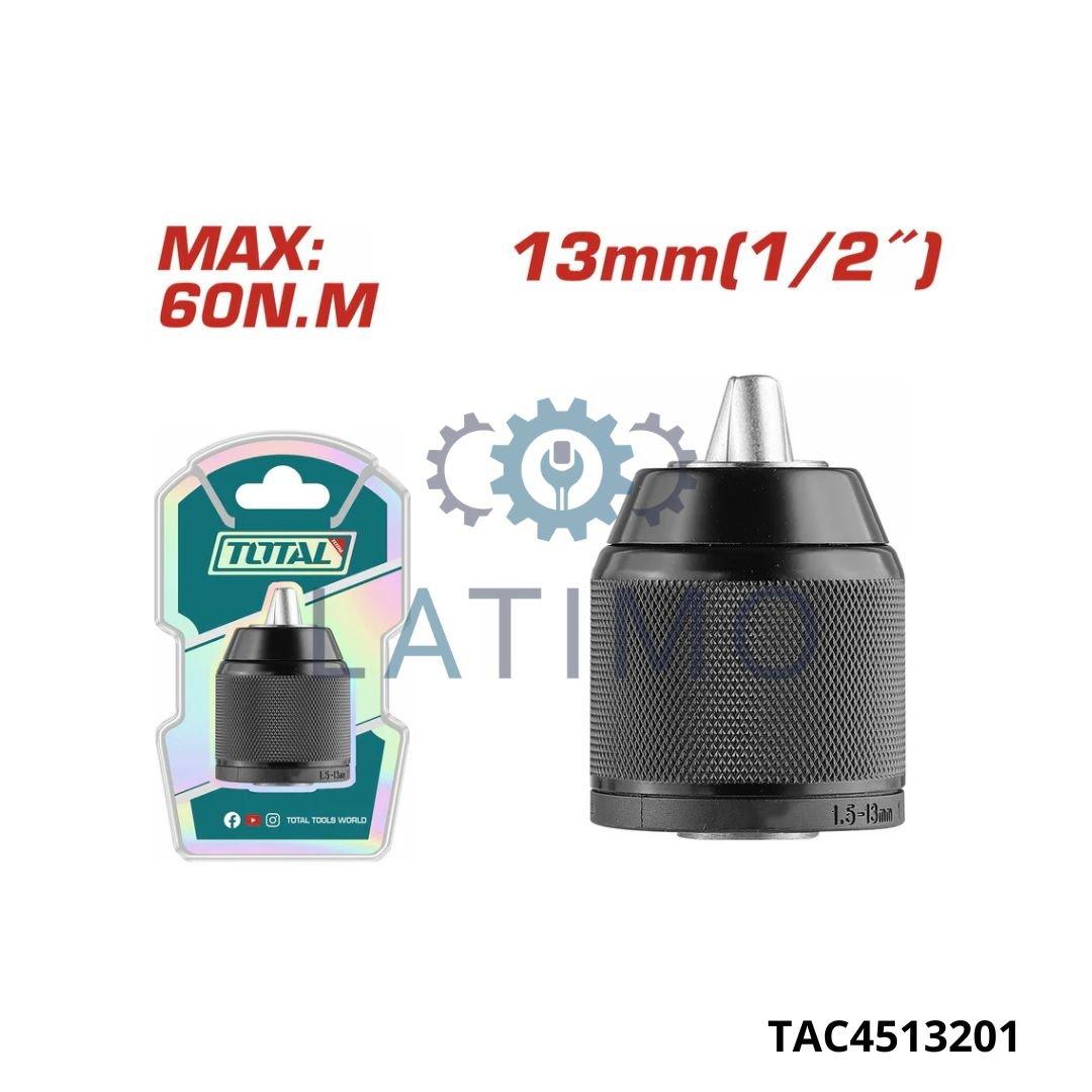 TOTAL Mandrin auto serrant 13mm 1 2 TAC4513201