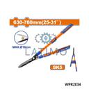 Wadfow Cisaille a haie telescopique 780mm WPR2E34