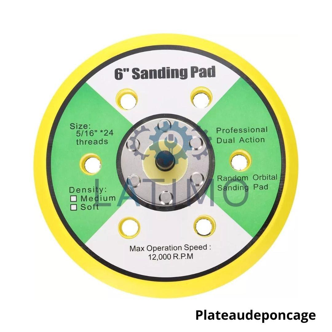 Latimo Plateau de poncage adaptateur 150mm ART02966